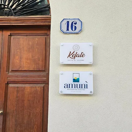 Amuni - Exclusive In Centro A Vista Mare Lägenhet Cefalù