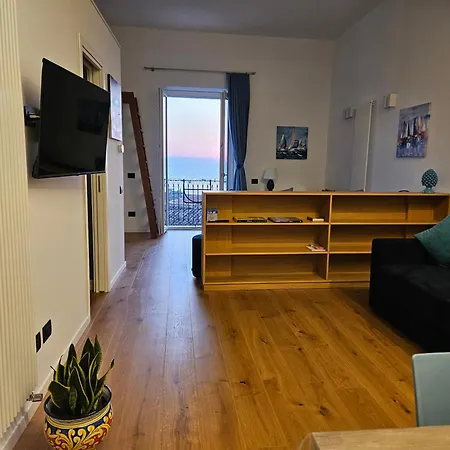 Amuni - Exclusive In Centro A Vista Mare Lägenhet *